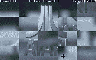 Exchange Puzzle atari screenshot